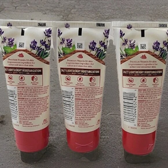 3X Old Spice Gentle Man's Hydrating Lotion for Body/Face/Hands Lavender + mint - Picture 3 of 5